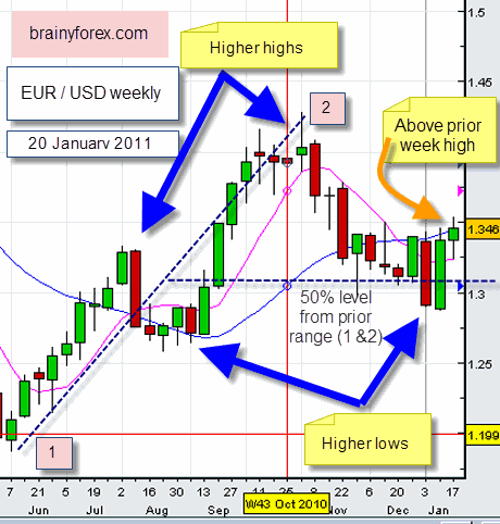 EUR/USD 20 Januray 2011